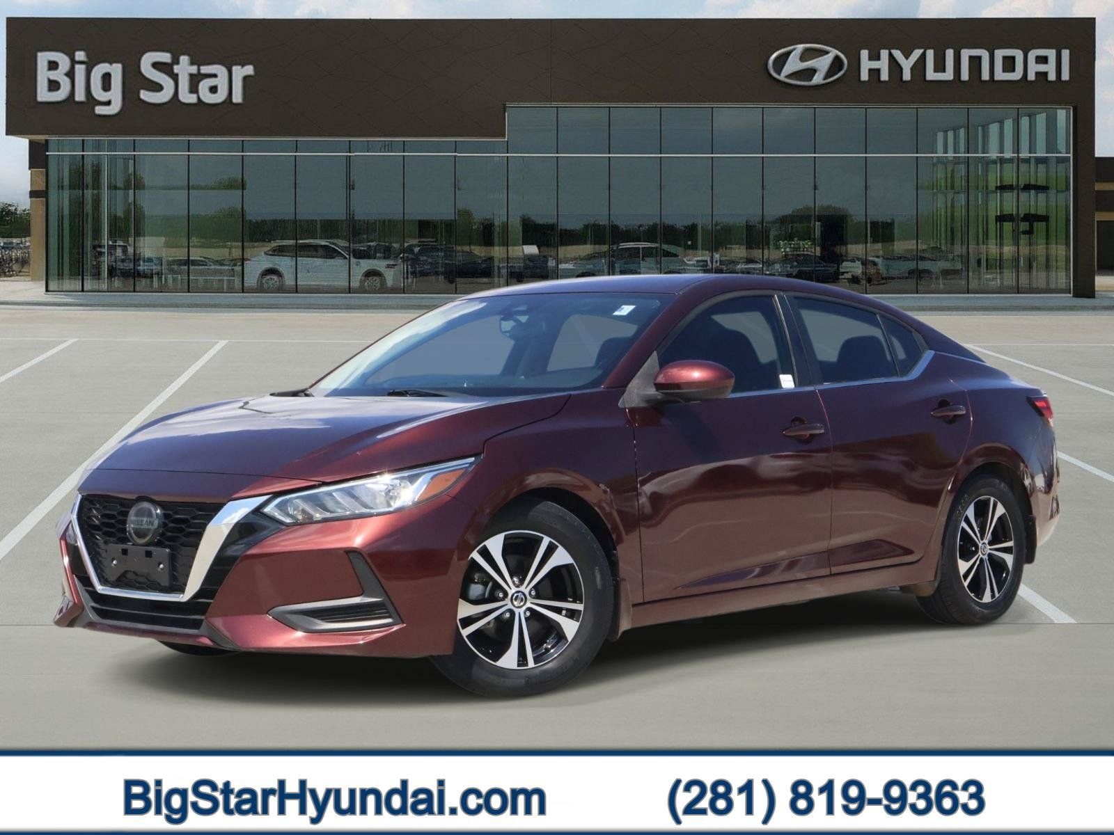 Used 2021 Nissan Sentra SV w/ Trunk Package FWD image 1