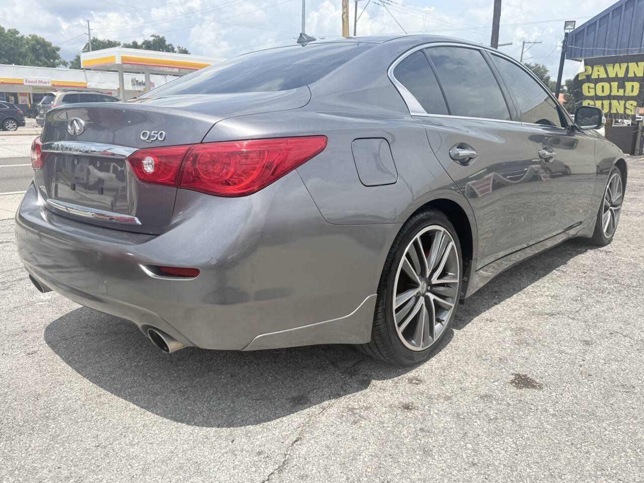 Used 2014 INFINITI Q50 Premium w/ Technology Package RWD image 8