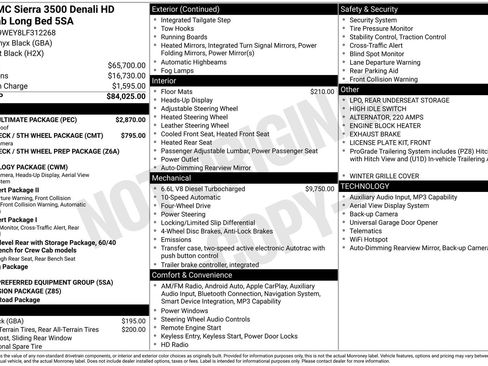 Used 2020 GMC Sierra 3500 Denali w/ Denali Ultimate Package image 36