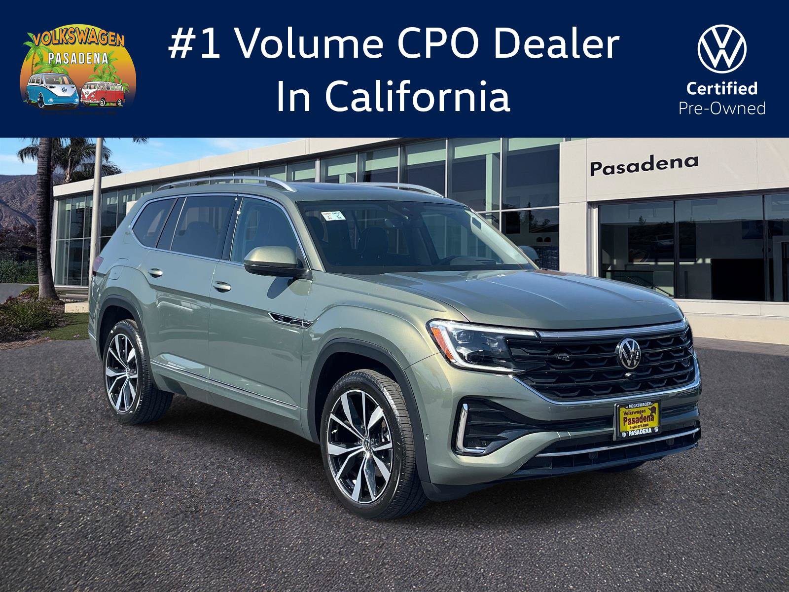 Certified 2026 Volkswagen Atlas SEL Premium R-Line AWD/4WD image 1