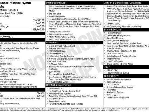 New 2026 Hyundai Palisade Calligraphy FWD image 32