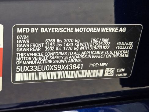 Used 2025 BMW X5 M60i AWD/4WD image 34