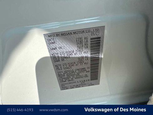 Used 2023 Nissan Murano SV image 21