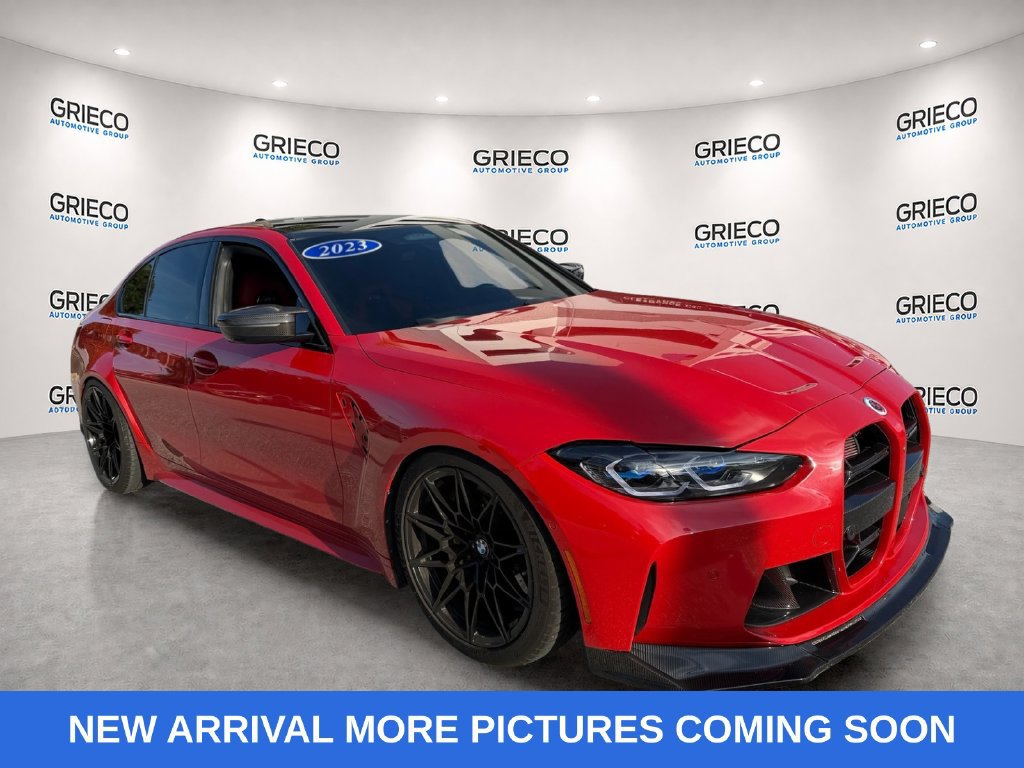 Used 2023 BMW M3 Competition w/ M Carbon Exterior Package AWD/4WD image 1
