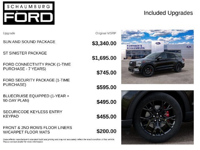 New 2027 Ford Explorer ST w/ Sun And Sound Package AWD/4WD image 4