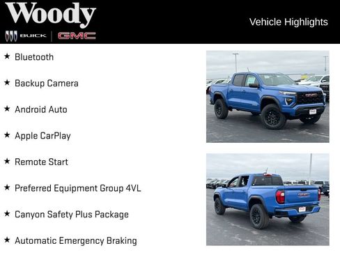 New 2026 GMC Canyon Elevation AWD/4WD image 3