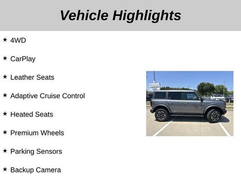Used 2023 Ford Bronco Outer Banks AWD/4WD image 5