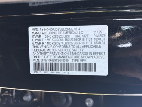 Used 2026 Honda Passport TrailSport Elite image 36