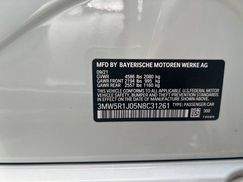 Used 2022 BMW 330i Sedan w/ M Sport Package RWD image 19