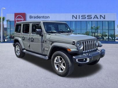 Used 2020 Jeep Wrangler Unlimited Sahara w/ LED Lighting Group