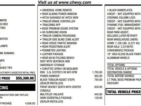 Used 2022 Chevrolet Silverado 1500 LT Trail Boss w/ LT Trail Boss Premium Package image 2