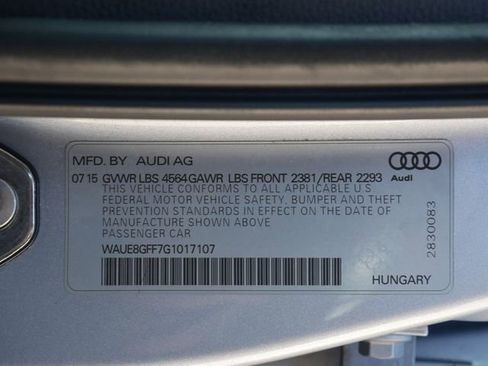 Used 2016 Audi A3 2.0T Premium Plus w/ Technology Package image 26