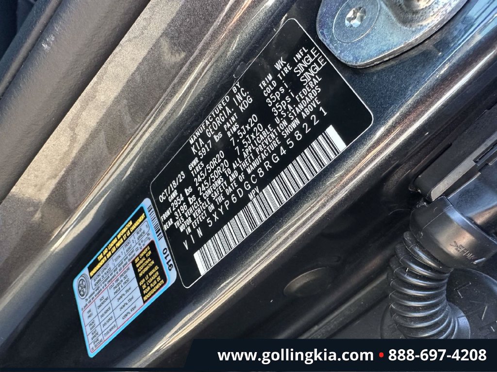 Certified 2024 Kia Telluride S w/ S Sunroof Package AWD/4WD image 33