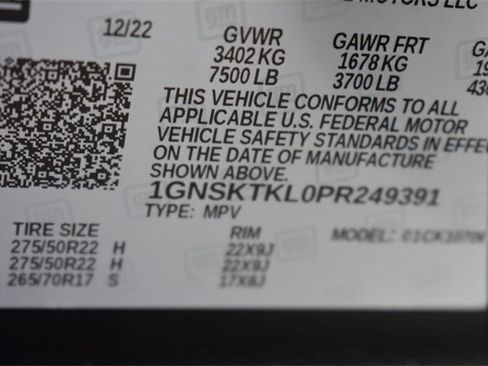 Certified 2023 Chevrolet Tahoe High Country w/ Premium Package image 44