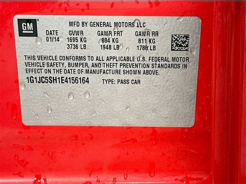 Used 2014 Chevrolet Sonic LT image 30