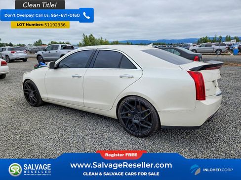 Used 2013 Cadillac ATS Luxury w/ Cold Weather Package RWD image 3