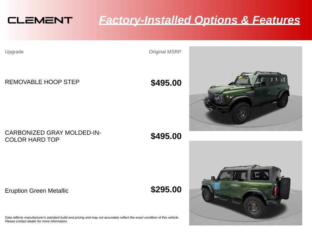Used 2024 Ford Bronco Everglades AWD/4WD image 16