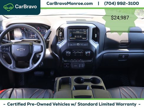 Certified 2019 Chevrolet Silverado 1500 Custom Trail Boss w/ Custom Convenience Package AWD/4WD image 18