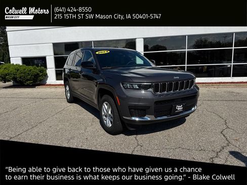 Used 2024 Jeep Grand Cherokee L Laredo w/ Trailer Tow Package AWD/4WD image 1
