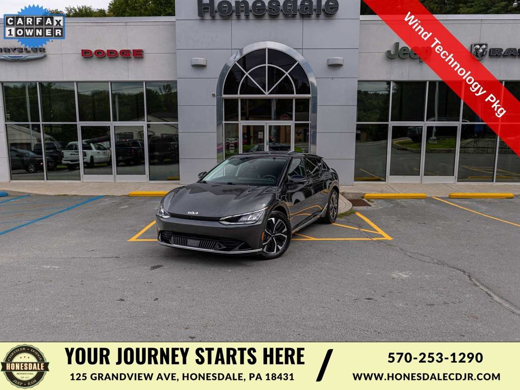 Used 2023 Kia EV6 Wind w/ Wind Technology Package AWD/4WD image 1