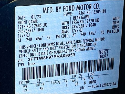 Used 2023 Ford Maverick Lariat w/ Lariat Luxury Package image 33