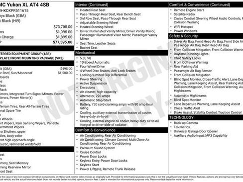 Used 2023 GMC Yukon XL AT4 image 7