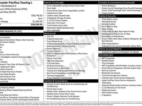 Used 2019 Chrysler Pacifica Touring-L image 2