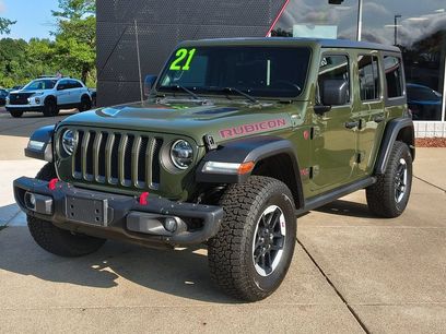 Used 2021 Jeep Wrangler Unlimited Rubicon w/ Steel Bumper Group