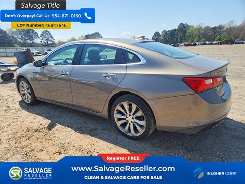 Used 2017 Chevrolet Malibu Premier w/ Premier Sun and Wheel Package image 3