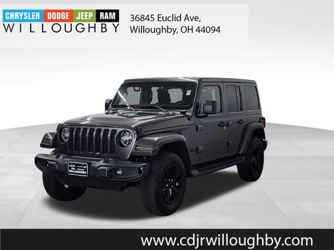 Used 2021 Jeep Wrangler Unlimited Sahara image 1