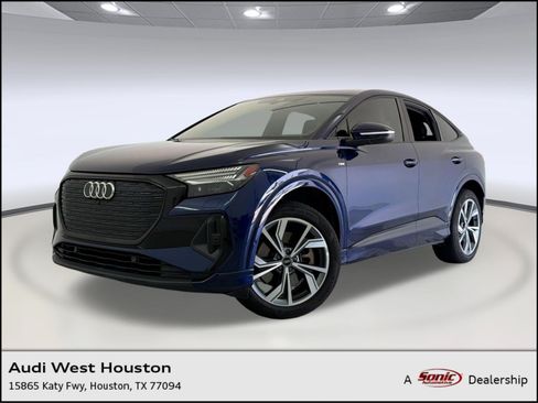 Used 2023 Audi Q4 e-tron Prestige w/ Black Optic Package AWD/4WD image 1