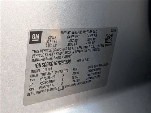 Used 2016 Chevrolet Tahoe LT image 16