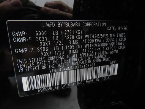 New 2026 Subaru Ascent Touring image 31