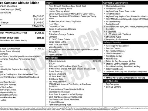 Used 2018 Jeep Compass Latitude image 3