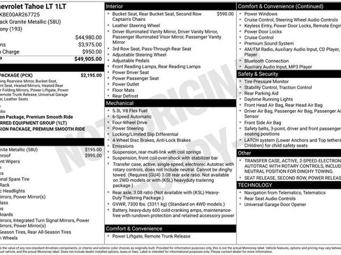 Used 2010 Chevrolet Tahoe LT w/ Luxury Package image 16