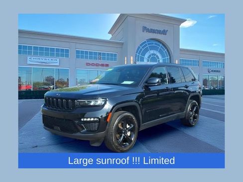 Certified 2024 Jeep Grand Cherokee Limited w/ Black Appearance Package AWD/4WD image 1
