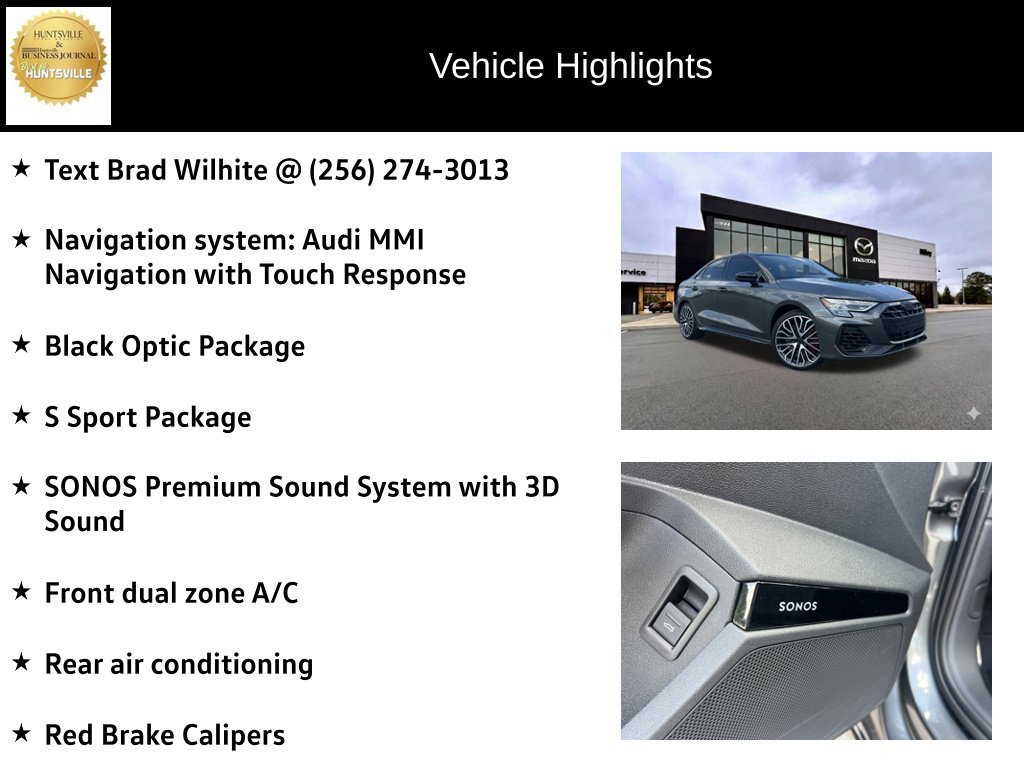 Used 2026 Audi S3 Premium AWD/4WD image 6