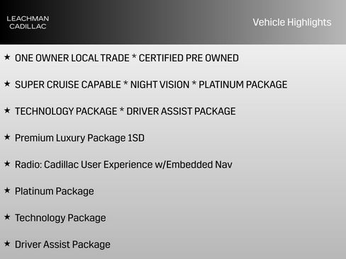 Certified 2024 Cadillac XT6 Premium Luxury w/ Platinum Package image 3