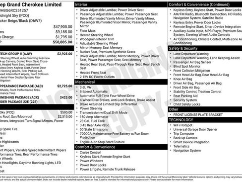 Used 2024 Jeep Grand Cherokee Limited w/ Luxury Tech Group II AWD/4WD image 4