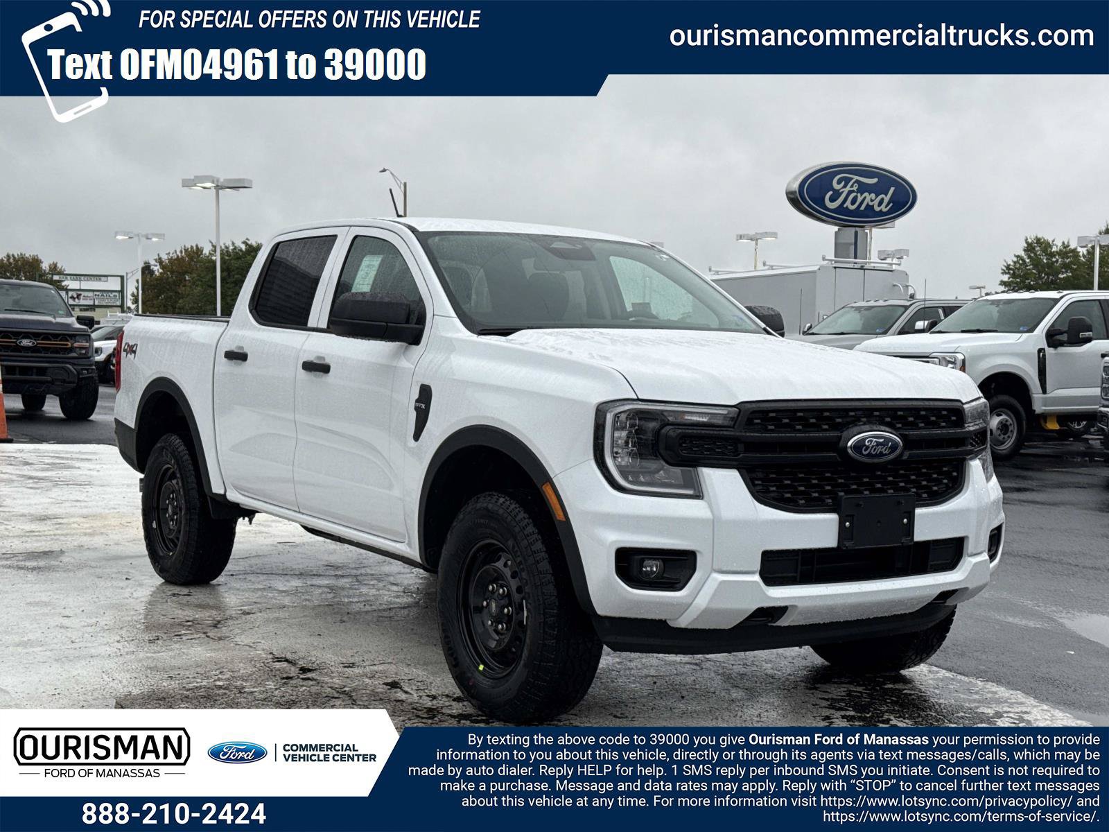 New 2026 Ford Ranger XL w/ Trailer Tow Package AWD/4WD image 1