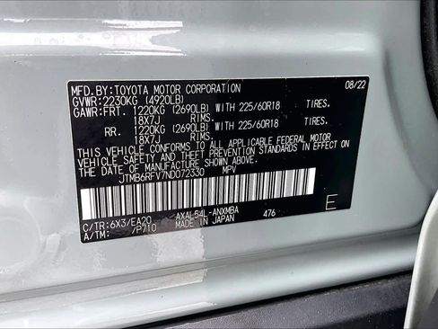 Used 2022 Toyota RAV4 XLE Premium AWD/4WD image 37