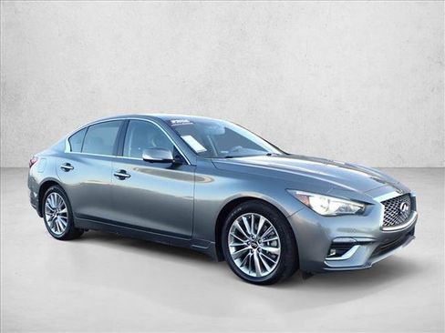 Used 2021 INFINITI Q50 Luxe w/ Cargo Package image 6