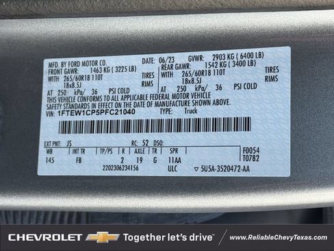 Used 2023 Ford F150 XLT w/ Equipment Group 302A High RWD image 33