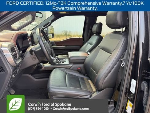 Used 2021 Ford F150 Lariat w/ Equipment Group 502A High AWD/4WD image 2