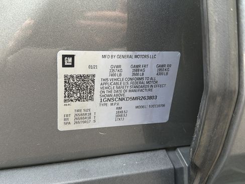 Used 2021 Chevrolet Tahoe LT RWD image 34