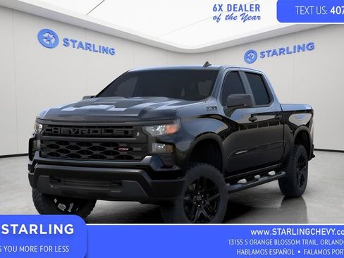New 2026 Chevrolet Silverado 1500 Custom Trail Boss AWD/4WD image 1