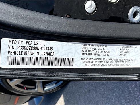 Used 2022 Dodge Challenger SRT Hellcat w/ SRT Black Package image 30