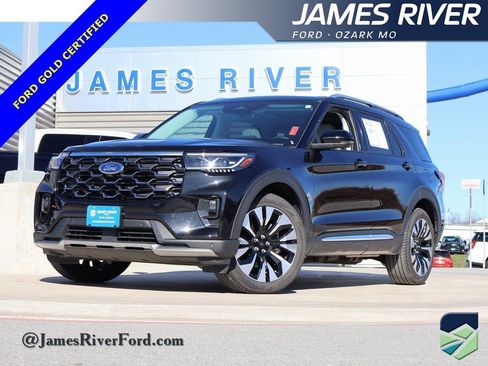 Certified 2025 Ford Explorer Platinum w/ LUX Leather Package image 1