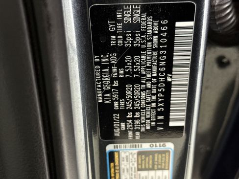 Used 2022 Kia Telluride SX w/ SX Prestige Package AWD/4WD image 31