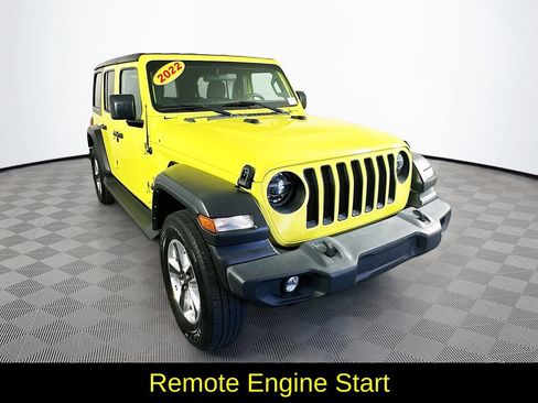 Used 2022 Jeep Wrangler Unlimited Sport AWD/4WD image 3